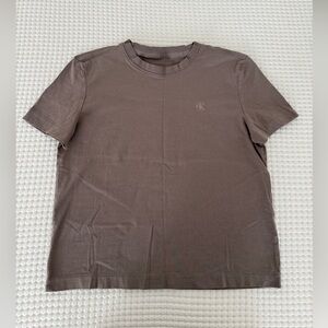 Calvin Klein Jeans Women’s Taupe T-Shirt